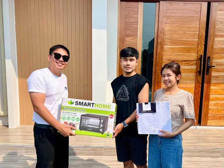 ผลงานสร้างบ้าน AP Modern Home ส่งมอบบ้านให้ลูกค้า จ.เพชรบูรณ์