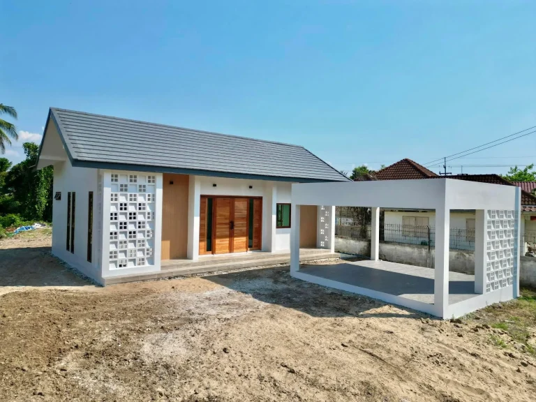 ผลงานสร้างบ้าน AP Modern Home ส่งมอบบ้านให้ลูกค้า จ.เพชรบูรณ์