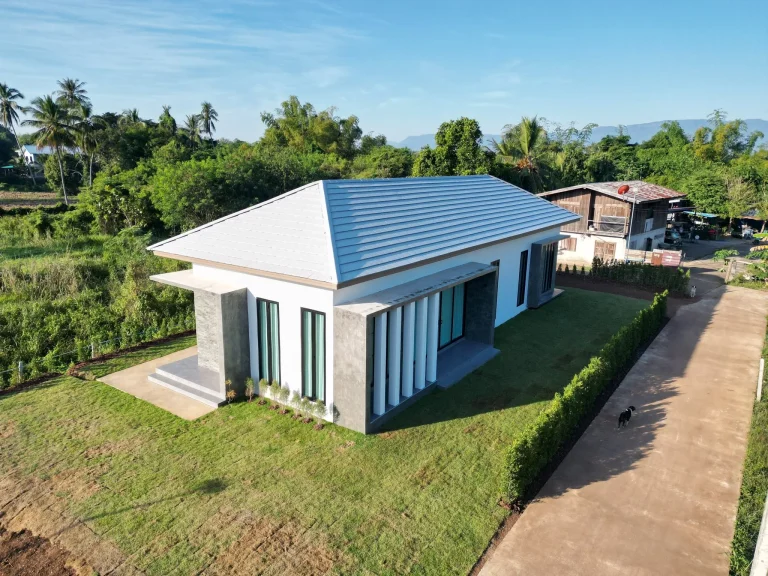 ผลงานสร้างบ้าน AP Modern Home บ้านเดี่ยว ไร่เหนือ ต.สะเดียง จ.เพชรบูรณ์